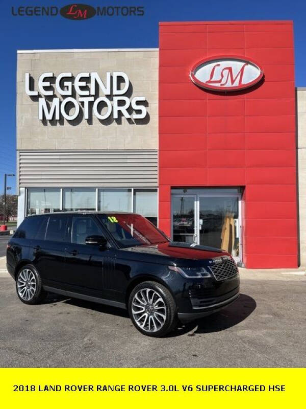 2018 Land Rover Range Rover for sale at Legend Motors of Waterford - Legend Motors of Ferndale in Ferndale MI