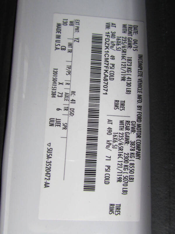 2015 Ford Transit 150 XLT