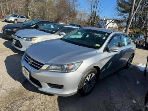 2015 Honda Accord for sale at taz automotive inc DBA: Granite State Motor Sales in Pittsfield NH