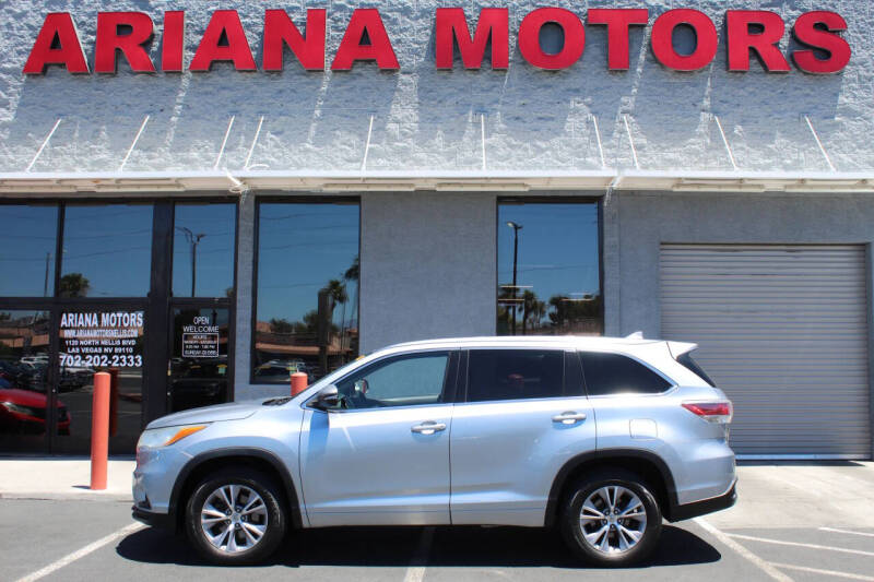 2014 Toyota Highlander XLE