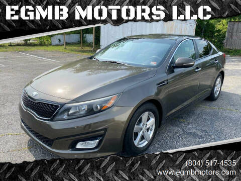 2014 Kia Optima for sale at EGMB MOTORS in Midlothian VA