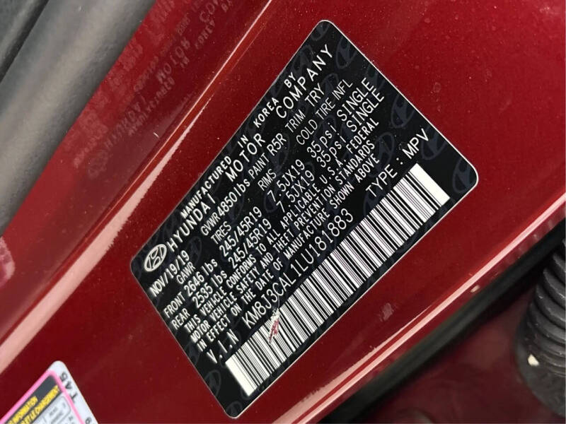 2020 Hyundai Tucson Sport