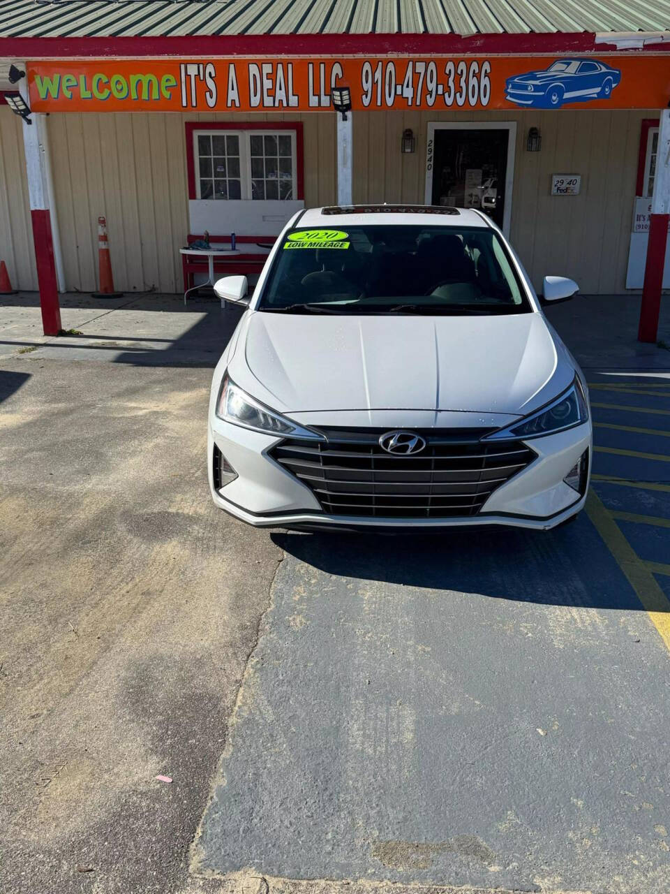 2020 Hyundai ELANTRA for sale at Its A Deal LLC in Raeford, NC