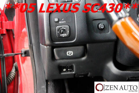 2005 Lexus SC 430
