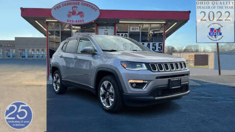 2017 Jeep Compass for sale at The Carriage Company in Lancaster OH