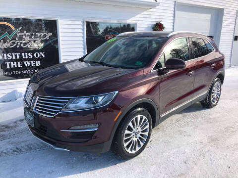 2017 Lincoln MKC for sale at HILLTOP MOTORS INC in Caribou ME