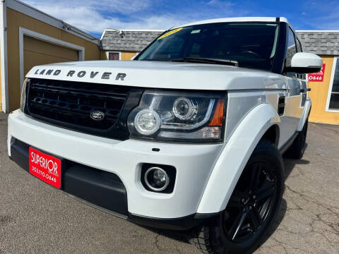 2016 Land Rover LR4 for sale at Superior Auto Sales, LLC in Wheat Ridge CO
