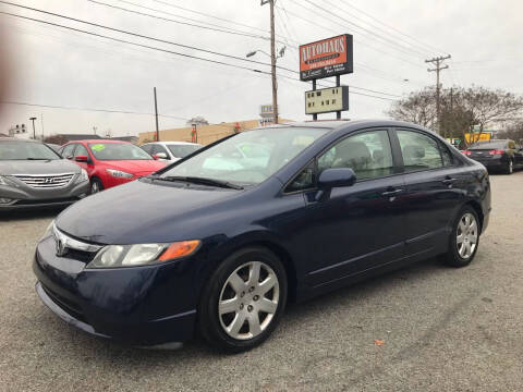 2006 Honda Civic for sale at Autohaus of Greensboro in Greensboro NC