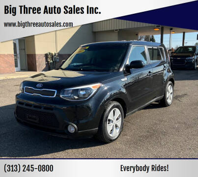 2015 Kia Soul for sale at Big Three Auto Sales Inc. in Detroit MI