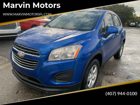 2016 Chevrolet Trax for sale at Marvin Motors in Kissimmee FL