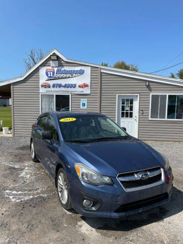 2013 Subaru Impreza for sale at ROUTE 11 MOTOR SPORTS in Central Square NY