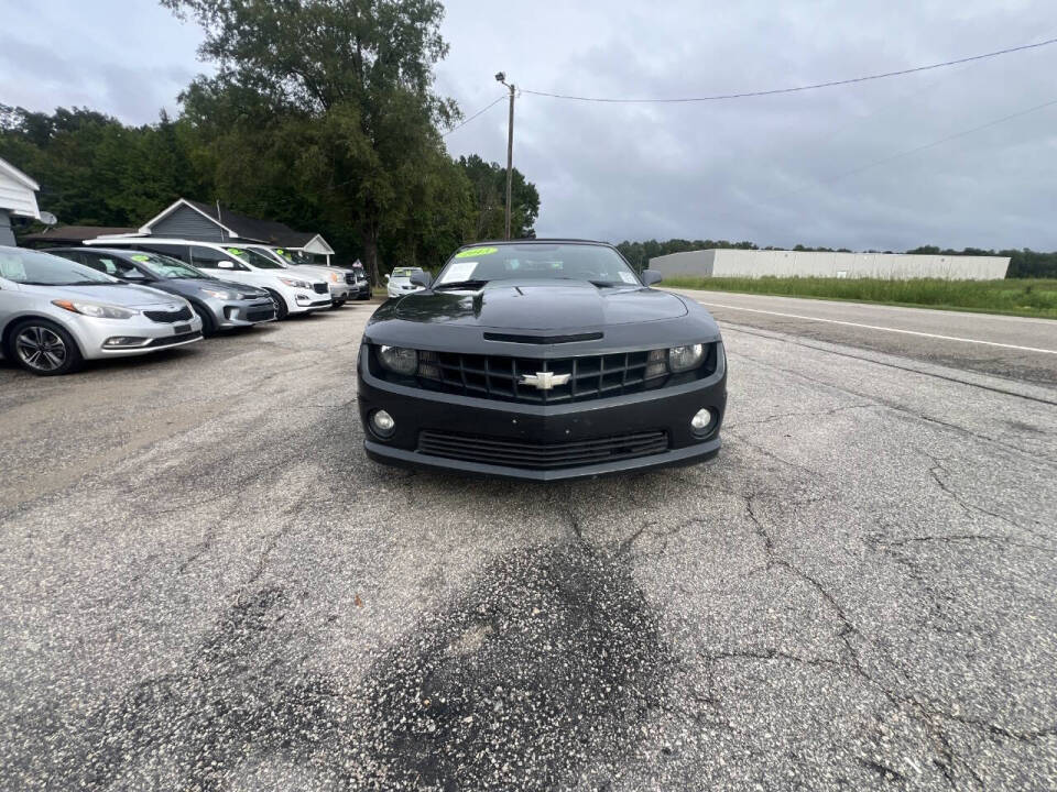 2013 Chevrolet Camaro for sale at EAST CAROLINA AUTO GROUP LLC in Wilson, NC