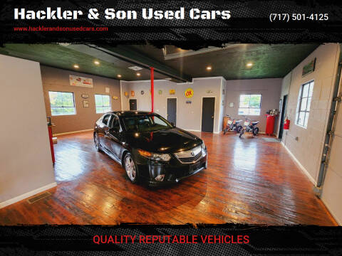 2012 Acura TSX for sale at Hackler & Son Used Cars in Red Lion PA