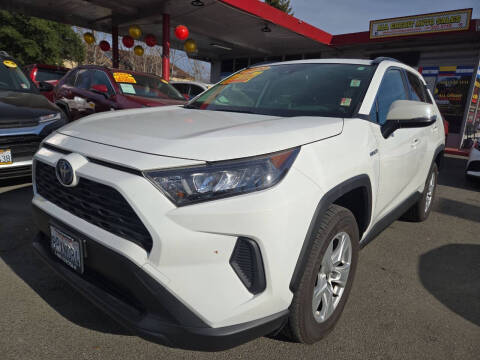 2020 Toyota RAV4 Hybrid for sale at ALL CREDIT AUTO SALES in San Jose CA
