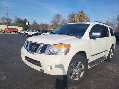 2014 Nissan Armada for sale at Cruisin' Auto Sales in Madison IN