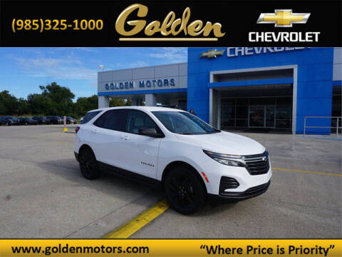 2024 Chevrolet Equinox for sale at GOLDEN MOTORS in Cut Off LA