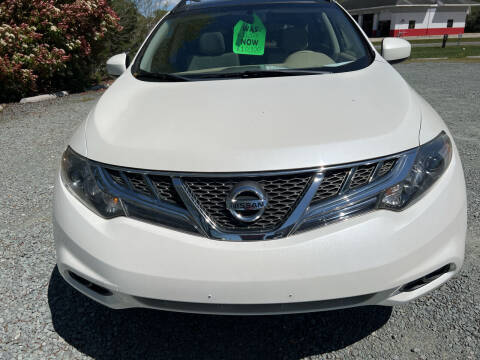 2012 Nissan Murano for sale at B & B Auto Sales in Burlington NC