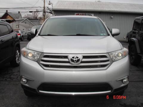 2012 Toyota Highlander for sale at Peter Postupack Jr in New Cumberland PA