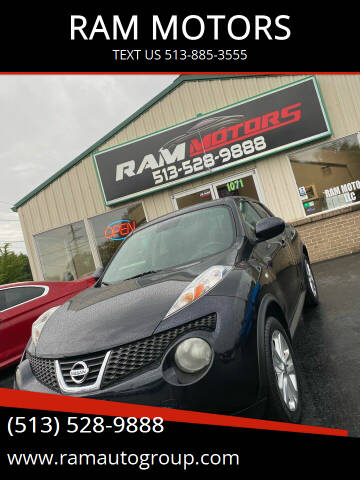 2012 Nissan JUKE for sale at RAM MOTORS in Cincinnati OH