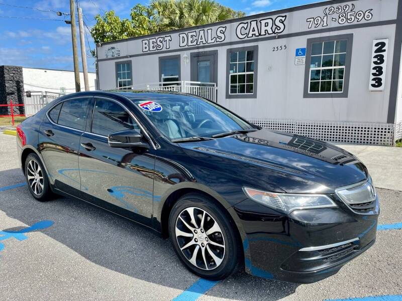 2015 Acura TLX for sale at Best Deals Cars Inc in Fort Myers FL