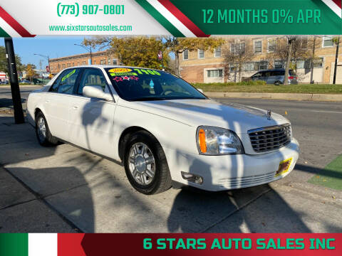 2004 Cadillac DeVille for sale at 6 STARS AUTO SALES INC in Chicago IL