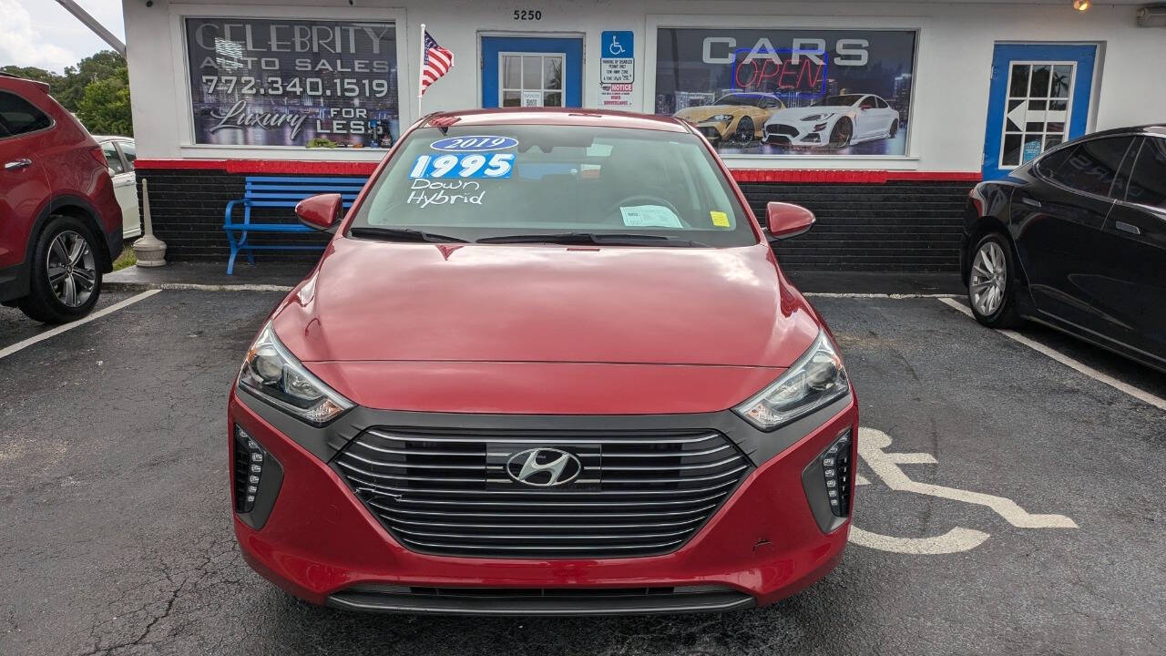 2019 Hyundai IONIQ Hybrid for sale at Celebrity Auto Sales in Fort Pierce, FL