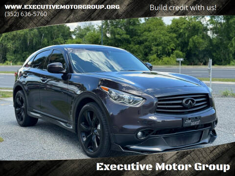 2012 Infiniti FX50 for sale at Executive Motor Group in Leesburg FL