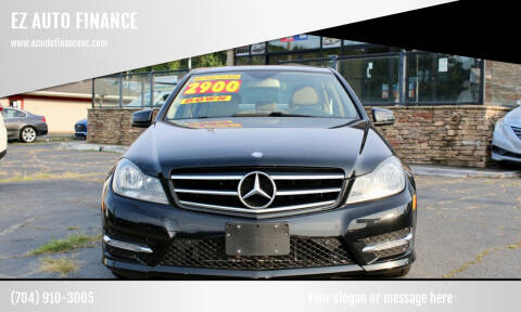 2014 Mercedes-Benz C-Class for sale at EZ AUTO FINANCE in Charlotte NC