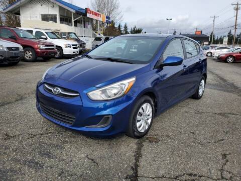 2015 Hyundai Accent for sale at Leavitt Auto Sales and Used Car City in Everett WA