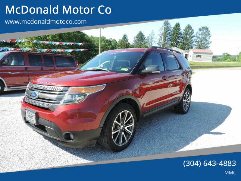 2015 Ford Explorer for sale at McDonald Motor Co in Harrisville WV