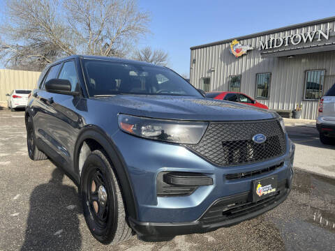 2021 Ford Explorer for sale at Midtown Motor Company in San Antonio TX