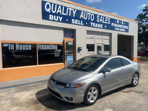 2007 Honda Civic for sale at QUALITY AUTO SALES OF FLORIDA in New Port Richey FL