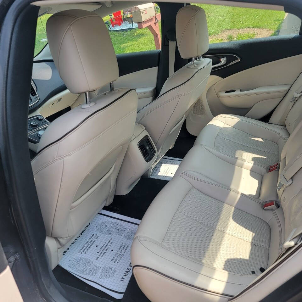 2015 Chrysler 200 for sale at Lucky One Auto Sales in Lafayette, NY