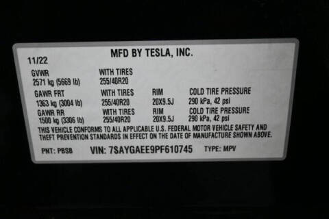 2023 Tesla Model Y Long Range