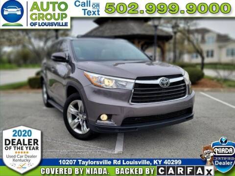 2014 Toyota Highlander for sale at Auto Group of Louisville in Louisville KY