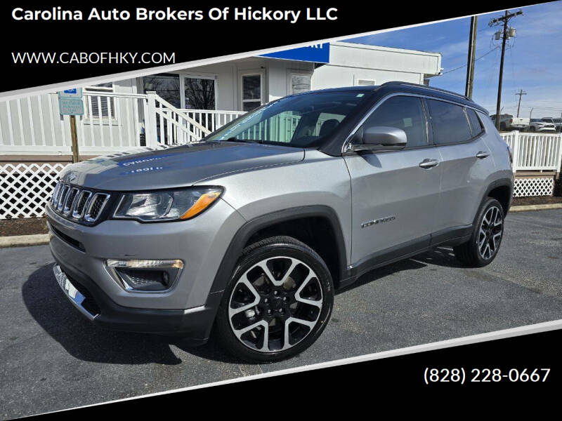 2018 Jeep Compass for sale at Carolina Auto Brokers of Hickory LLC in Hickory NC