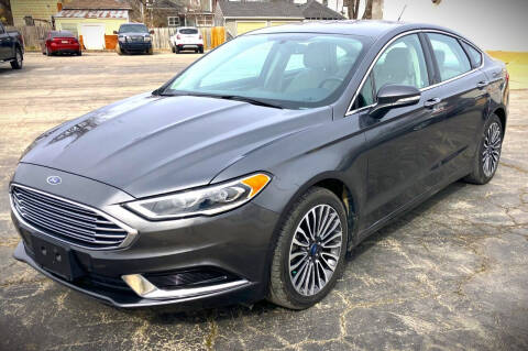 2018 Ford Fusion for sale at PERL AUTO CENTER in Coffeyville KS