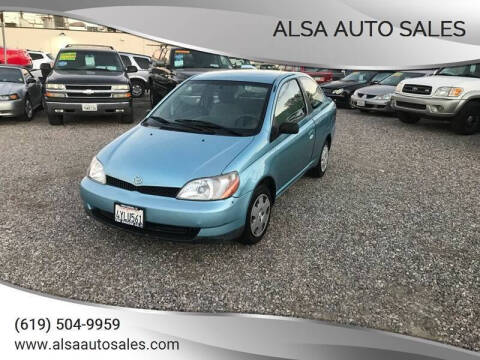 2002 Toyota ECHO for sale at ALSA Auto Sales in El Cajon CA