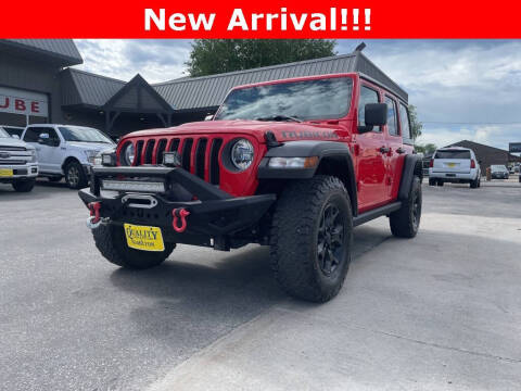 2021 Jeep Wrangler Unlimited for sale at QUALITY MOTORS in Salmon ID