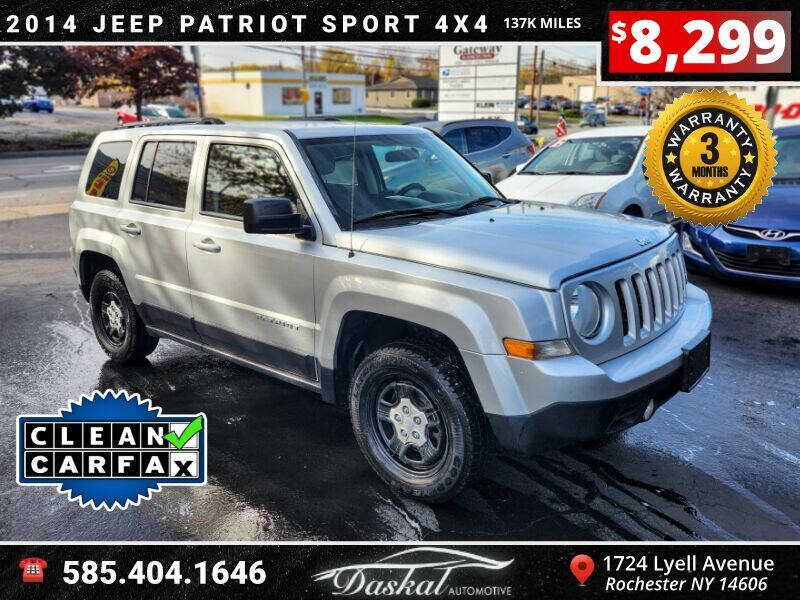 2014 Jeep Patriot for sale at Daskal Auto LLC in Rochester NY