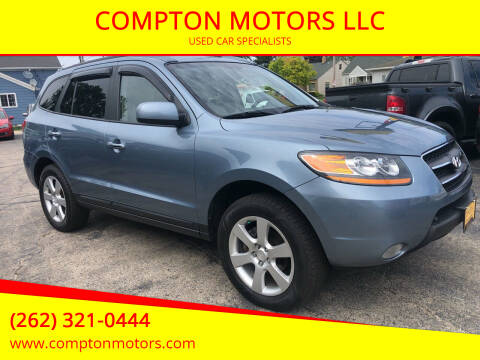 2009 Hyundai Santa Fe for sale at COMPTON MOTORS LLC in Sturtevant WI