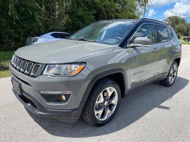 2021 Jeep Compass for sale at J & E AUTOMALL in Pelham NH