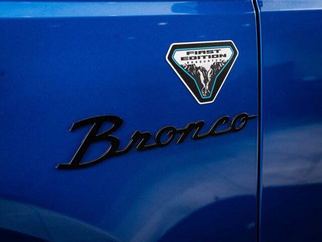2021 Ford Bronco First Edition Advanced