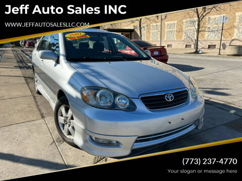 2007 Toyota Corolla for sale at Jeff Auto Sales INC in Chicago IL