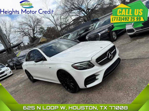 2018 Mercedes-Benz E-Class for sale at Heights Motor Credit in Houston TX