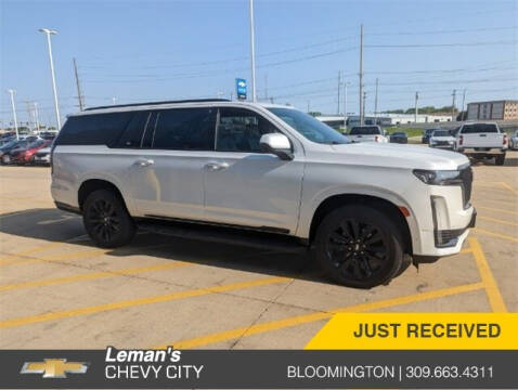 2022 Cadillac Escalade ESV for sale at Leman's Chevy City in Bloomington IL