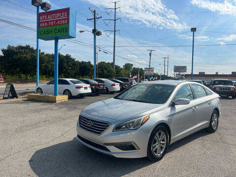 2015 Hyundai Sonata for sale at NTX Autoplex in Garland TX