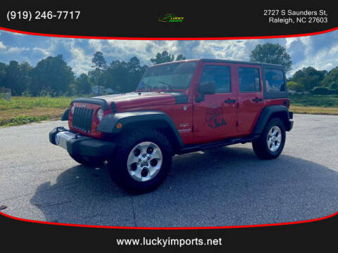 2011 Jeep Wrangler Unlimited for sale at Lucky Imports in Raleigh NC