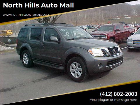 2008 Nissan Pathfinder for sale at North Hills Auto Mall in Pittsburgh PA