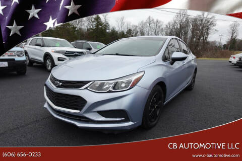 2018 Chevrolet Cruze for sale at CB Automotive LLC in Corbin KY